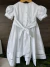 Vestido Infantil com Bordado e Mangas Bufantes - loja online