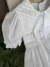 Vestido de batizado infantil com renda e laço - My Little Dress Kids