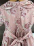Vestido infantil com babados e estampa floral - loja online