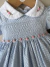 Vestido infantil com bordado smock na internet