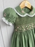 Vestido casinha de abelha verde oliva - comprar online