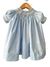 Vestido casinha de abelha azul claro