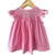 Vestido casinha de abelha rosa