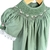 Vestido verde casinha de abelha - comprar online