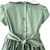 Vestido casinha de abelha verde com manga tulipa - My Little Dress Kids