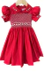 Vestido casinha de abelha vermelho manga princesa - comprar online