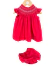 Vestido vermelho com calcinha coordenada - My Little Dress Kids