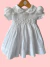 Vestido de batizado bebê branco