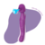 Vibrador con Succión Sagittarius