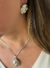Conjunto amora (colar e brinco)