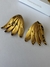 Imagem do Brinco maxi pétalas dourado