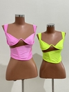 CORSELET PENÉLOPE EM POLIAMIDA ACETINADA COM ARO DE SUSTENTAÇÃO, BARBATANAS (SEM BOJO) - comprar online