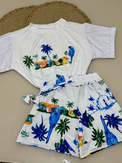 CONJUNTO BOX (SHORT + CROPPED) na internet