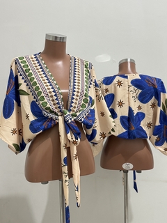 BLUSA MORCEGO EM ESTAMPA DIGITAL - loja online