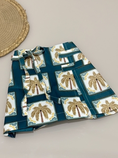 SHORT SAIA INSPIRAÇÃO FARM EM BENGALINE PREMIUM COM ZÍPER LATERAL na internet