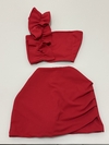 CONJUNTO EXCLUSIVO SHORT SAIA EM MALHA ESCUBA