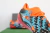 Botines Adidas X Speedportal Messi FG Color Naranja, Celeste y Negro Talle 8 US en internet