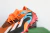 Botines Adidas X Speedportal Messi FG Color Naranja, Celeste y Negro Talle 8 US - Saca Del Medio