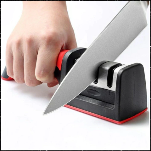 Amolador Afiador De Facas 3 Opções De Afiar Profissional SQ-3902 - comprar online