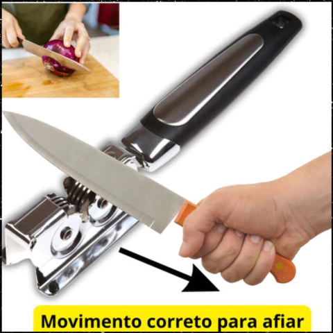 Amolador De Faca Profissional Linha Garbo Afiador De Facas SQ3187 - comprar online