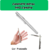 CANIVETE METAL TIPO CANETA 16,5 cm