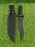 Faca Tática Taue Black 798A Com Bainha (34,5cm)