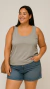 Regara Plus size Cinza  plus size 