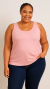 Regata Rosa plus size 