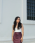 Saia Courino Cherry - comprar online