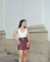Saia Courino Cherry - loja online
