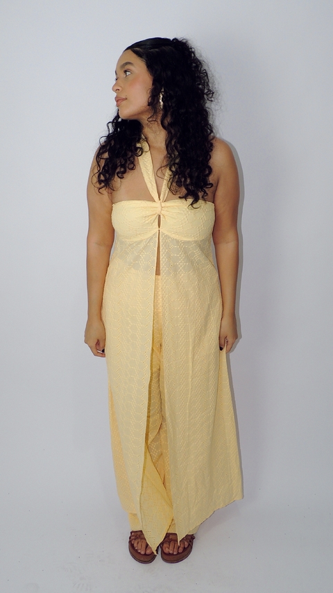 Túnica Marahu Laise - Amarelo - comprar online