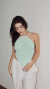 Top Trama Crochê - Verde Menta - loja online