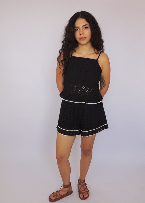 Short Sophia em Algodão Laise