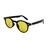 ÓCULOS DE SOL OOK RM4724 REDONDO EM ACETATO PRETO - comprar online