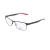 Armação para óculos de Grau Nike 8130 Masculino Retangular Metal Preto na internet