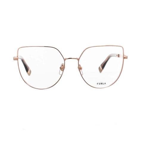 Armação para óculos de Grau Furla VFU673 Feminino Gatinho em Metal