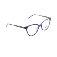 Armação para óculos de Grau Evoke FORYOUDX41N Feminino Redondo em Acetato Tartaruga - comprar online