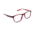 Armação para óculos de Grau Nike 7037 Unissex Quadrado em Acetato Vinho - comprar online