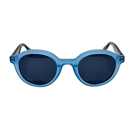 ÓCULOS DE SOL OOK RM10156 REDONDO EM ACETATO AZUL