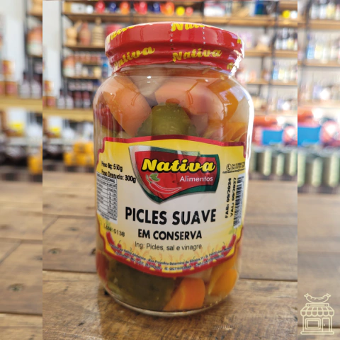 Picles Suave em Conserva Nativa 300g