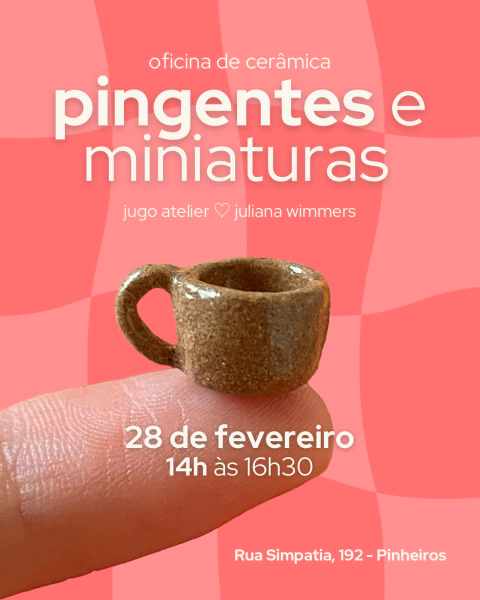 oficina de cerâmica | pingentes e miniaturas - comprar online