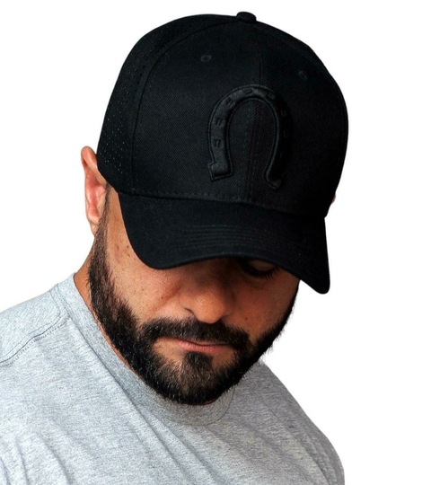 CAP ALL BLACK