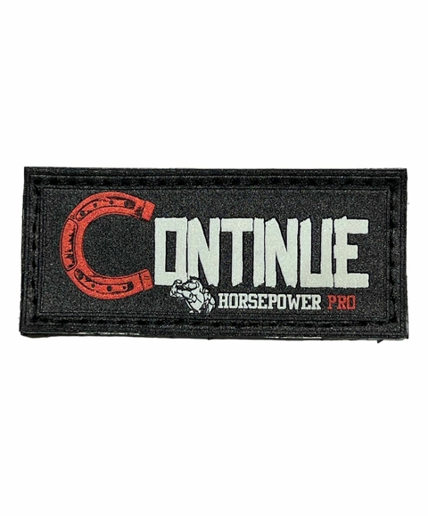 PATCH EMBORRACHADO CONTINUE COM VELCRO