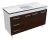 Bajo Mesada Express 1.40 - Wengue/blanco Sin Bacha - comprar online