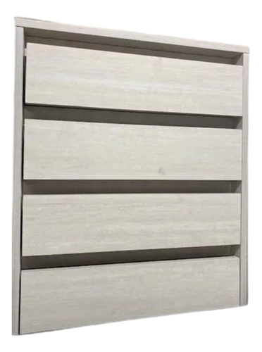 Super Cajonera 4 Cajones - Única 100% melamina Y Guías Metálicas* Dielfe