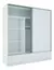 Placard Orlandi Premium 1.82 3 cajones y con 2 puertas corredizas