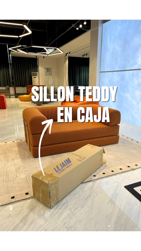 Sillon Teddy 200x100 en Caja comprimido! - comprar online