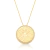 CORRENTE COM MEDALHA DE PAI NOSSO COM ZIRCÔNIAS