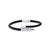 PULSEIRA MASCULINA PREGO EM COURO E AÇO - Mariana Rui