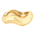 BRACELETE LISO CURVO DOURADO - comprar online